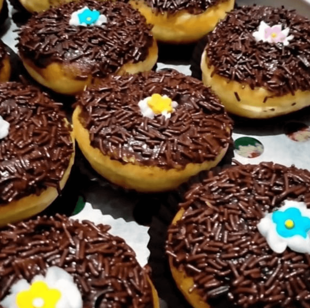Donat kentang empuk buatan tangan