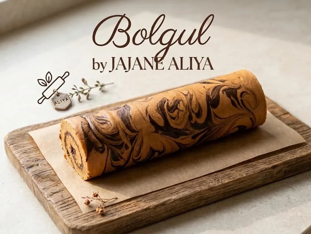 Bolu gulung ekonomis buatan tangan